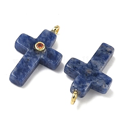 Pendentifs en sodalite naturelle&nbsp;X-G-B180-01G-09