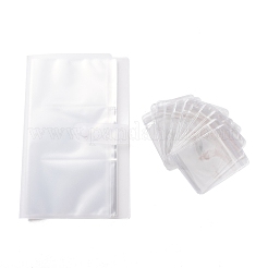 Прозрачные книги для хранения органайзера для ювелирных изделий AJEW-K033-01