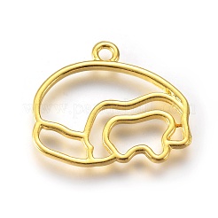 Подвески на лицевой панели из сплава цинка PALLOY-WH0036-18G