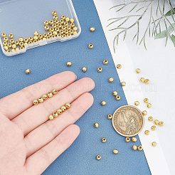 100 шт. бусины из нержавеющей стали марки 304 STAS-UN0036-82