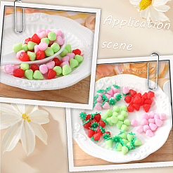 150 pz 3 stili decorazioni per esposizione fragole in pvc&nbsp;DJEW-SC0001-31B