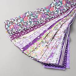 40 шт. 20 стиля хлопчатобумажной ткани с цветочным узором для квилтинга и шитья FIND-SZC0009-12E