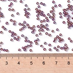 TOHOラウンドシードビーズ  日本製シードビーズ  （166c）透明なアメジスト  11/0  2.2mm  穴：0.8mm  約1110個/10g&nbsp;X-SEED-TR11-0166C