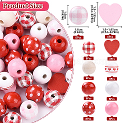 Тематические наборы для изготовления ювелирных изделий на день святого валентина своими руками&nbsp;DIY-YW0012-81