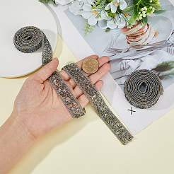 Лента-цепочка со стразами DIY-WH0349-222