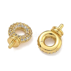 Picchetti in ottone zirconi con micro pavè&nbsp;KK-D229-15G