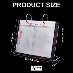 4-дюймовый акриловый настольный календарь&nbsp;AJEW-WH0819-011B