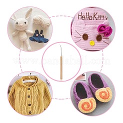 Набор деревянных вязальных инструментов&nbsp;TOOL-WH0018-22