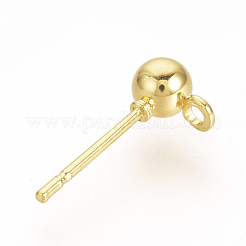 Железные шарики серьги&nbsp;X-KK-R071-09G