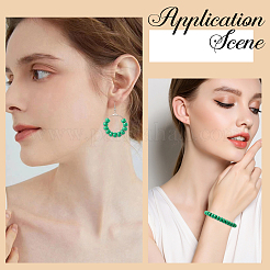 800 шт. окрашенные распылением пластиковые бусины KY-SP0001-56C