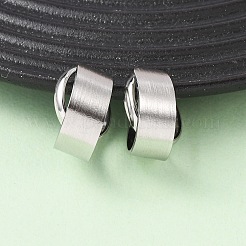 Pendientes de puño en forma de C de acero inoxidable 304&nbsp;LS-EJEW-K268-85P