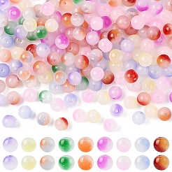 400 pieza de perlas de vidrio transparentes para pintura para hornear&nbsp;DGLA-YW0001-61A