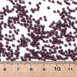 TOHOラウンドシードビーズ  日本製シードビーズ  （6c）透明なアメジスト  11/0  2.2mm  穴：0.8mm  約1110PCS /ボトル  10 G /ボトル&nbsp;SEED-JPTR11-0006C