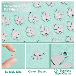 50 шт. подвески из нержавеющей стали 304 STAS-AR0001-45