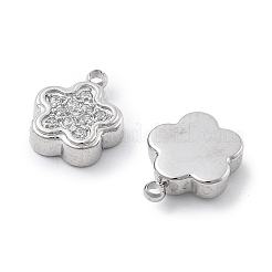 Подвески из нержавеющей стали 304 с микропаве из кубического циркония&nbsp;STAS-Z121-46P