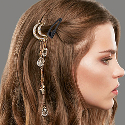 60 шт. 3 стильные железные заколки для волос фурнитура PHAR-BC0001-01