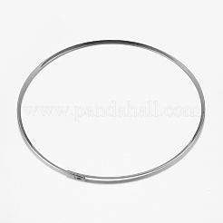 Ожерелья-чокеры из нержавеющей стали 304 NJEW-F204-01P