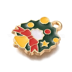 Noël alliage thème pendentifs émail&nbsp;FIND-M039-02C