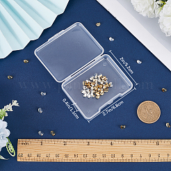 64шт 2-х цветная латунная бусина KK-CN0002-68