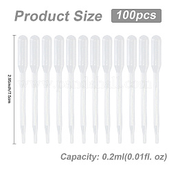 100шт 0.2мл пластиковая капельница TOOL-DJ0001-54