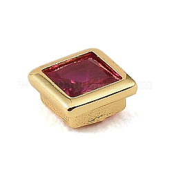Cabochons en zircon cubique pavés de laiton&nbsp;CU-CBA30E8-05G
