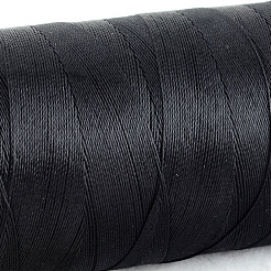 Hilo de coser de poliéster de alta resistencia para tapicería de cuero y exteriores.&nbsp;WCOR-R001-0.4mm-07