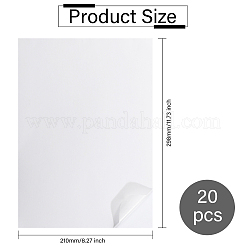 A4 selbstklebendes druckpapier&nbsp;LS-AJEW-WH0473-74