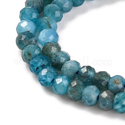 Chapelets de perles en apatite naturelle&nbsp;X-G-F770-D09-02B