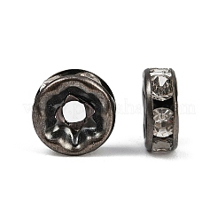 Железный сорт а кристалл горный хрусталь разделительные бусины&nbsp;RB-A010-8MM-B