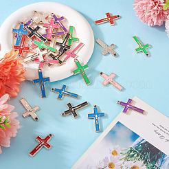 32шт 8-х цветные пластиковые подвески ccb KY-TA0001-24