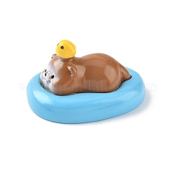 Плавающие фигурки из смоляной выдры DJEW-E015-02H