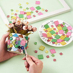 252шт 2 стилей стеклянных кабошонов GGLA-EL0001-01D