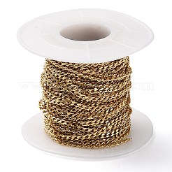 Ионное покрытие (ip) 304 нержавеющая сталь граненые цепи панцирного типа&nbsp;CHS-G027-07G