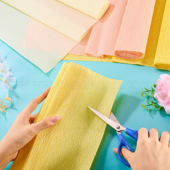 4 рулон 4-х цветной гофрированной бумаги в рулонах&nbsp;DIY-TA0013-21