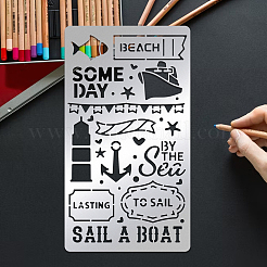 Трафареты для штампов из нержавеющей стали DIY-WH0242-259