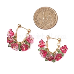 3 пара серег-колец из нержавеющей стали 304 EJEW-TA00612