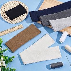 6 шт. двухцветная полиэстеровая эластичная резинка для манжет&nbsp;DIY-BC0006-53B