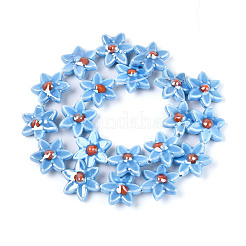 Фарфора ручной работы бисер нитей PORC-N008-10B