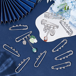 20 Stück robuste Sicherheitsnadeln aus Stahl&nbsp;DIY-SC0033-20