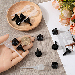 12 шт. алюминиевая воронкообразная воронка&nbsp;AJEW-GF0010-31EB