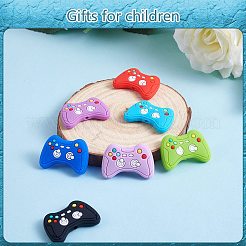 10шт 10 цвета силиконовые фокусные бусины JX739A