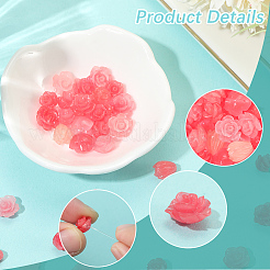 60 шт. 3 вида резных бусин из синтетического коралла&nbsp;CORA-SC0001-08