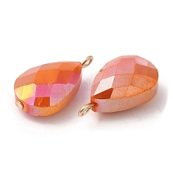 Имитация нефрита стеклянные подвески&nbsp;KK-Q777-02G-05