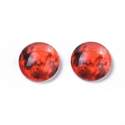 Glas cabochons&nbsp;GLAA-WH0015-15A-05