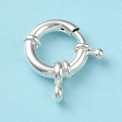 Экологически чистые латунные пружинные кольцевые застежки&nbsp;KK-D082-02S-C