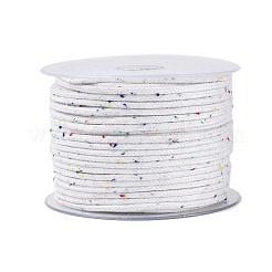 Cordón de algodón macramé suave de confeti de 50 m&nbsp;OCOR-Q060-01A-02