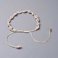 Collane girocollo conchiglia di ciprea&nbsp;X-NJEW-JN02388-01