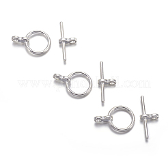 Застежки тоггл в тибетском стиле  TIBE-A001-25S