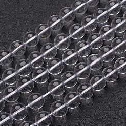 Синтетический кристалл кварца бусины нити&nbsp;GSR4mmA039-1