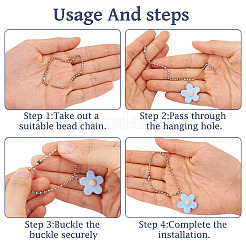 4 стиль железных шариковых цепей для цепей ценников&nbsp;FIND-TA0006-11